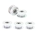 Anycubic Aluminum 3mm Bore 16 Teeth Idler Timing Belt Pulley with Dual Ball Bearing for 3D Printers GT2 Belt