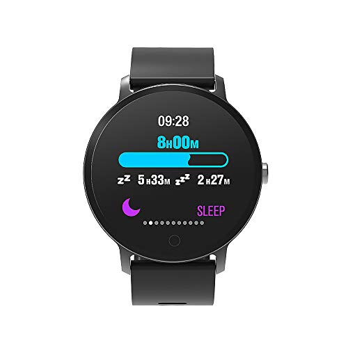 BingoFit Epic Fitness Tracker Smart Watch, Activity Tracker with Heart Rate Monitor, Waterproof Pedometer Watch with Sleep Monitor, Step Counter for Kids Women Men Gifts for New Years