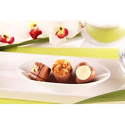 Pralinenbote - 30 Nuss & Nougat Pralinen, handgefertigt von deutschen Chocolatiers, das Pralinen Geschenk ohne Alkohol – Bild 3