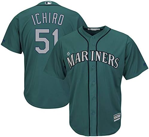 HFJLL MLB 51# Suzuki Ichiro Seattle Mariners Baseball Wear