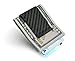 SERMAN BRANDS Carbon Fiber Money Clip for Men – Slim RFID Money Clip Wallet, Minimalist Front Pocket EDC Wallet Cash Holder & Credit Card Holder -100% Real Carbon Fiber Wallet