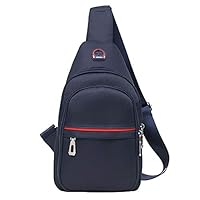 KONVINIT Water Resistant Outdoor Shoulder Backpack Chest Pack Crossbody Bags for Men Causal Daypacks for Hiking Cycling and Travel