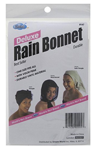 Dream Rain Bonnet Plastic #0147 (Pack of 12) #0147