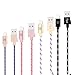 LAX Gadgets iPhone Charger Lightning Cable - MFi Certified Durable Braided Apple Lightning USB Cord for iPhone 11/11 Pro Max/XS Max/X/iPad, iPod & More