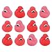 Fun Express Vinyl Flamingo Rubber Duckies | 12 Count | Great for Seasonal Holiday Party Decor, Giveaways, Prizes, and Favors