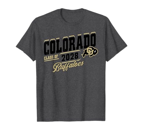 Colorado Buffaloes Class of 2028 Icon Dark Heather T-Shirt