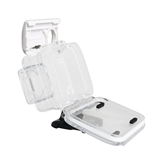 First2savvv Waterproof Case for Xiaomi Yi 4K/Yi 4K+/Yi Lite/YI Discovery 4K Diving Protective Housing Waterproof Case 40m for Xiaoyi 4K Xiaomi II/Yi Lite Action Camera with Bracket MI-Lite-05