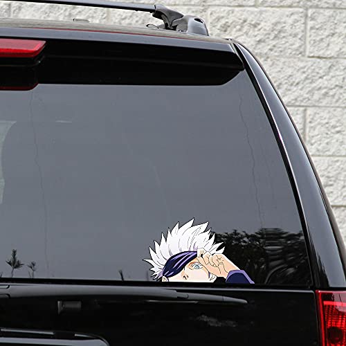 Gojo Satoru Car Stickers For Jujutsu Kaisen Anime Decals Laptop Car