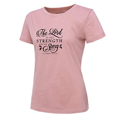 LuluZanm Letter Print T-Shirt for Women Sale Ladies Fashion O-Neck Short Sleeve Blouses Basic Summer Tops Plus S-5XL