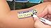 Princess 6pk SafetyTat Child ID Tattoos includes skin prep wipes and tattoo marking pen