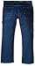 Key Apparel Men's Performance Denim Dungaree, Indigo, 36W x 30L