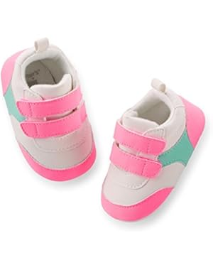 Carters Baby Girls Pink Retro Sneaker 9-12M