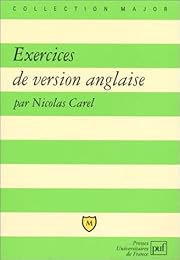 Exercices de version anglaise