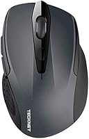 TECKNET Bluetooth Maus, Kompakte Wireless Kabellose Bluetooth Mouse, 5 verstellbare DPI Level, bis zu 2600 DPI, 24 Monate...
