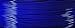 1.75mm Dark Blue PLA 3D Printer Filament - 1kg Spool (2.2 lbs) - Dimensional Accuracy +/- 0.03mm