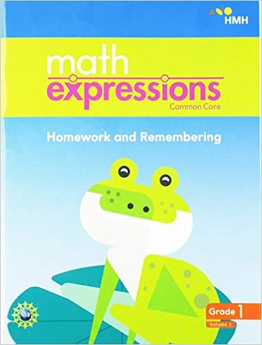 Homework Remembering Consumable Collection Grade 1 Math Expressions Houghton Mifflin Harcourt 9781328742032 Amazon Com Books