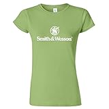 Smith Women's And Wesson Logo Screen Print Tee