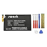 Swark EQ40 Replacement Batteries Compatible with Motorola Droid Turbo, Droid Turbo LTE, XT1254, Quark, XT928, XT885, fits Motorola EQ40, SNN5949A 3900mAh High-Capacity + Tools