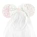Disney Park Exclusive Minnie Mouse Ears Headband Wedding Veil