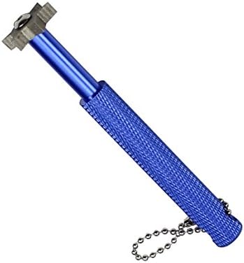JoyHome Stainless Steel Golf Cleaning hardwear Tool Groove Sharpener Re-Grooving with 6 cutters for iron Utility Clubs