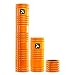 TriggerPoint Grid Foam Roller with Free Online Instructional Videos, Mini (4-inch), Orange