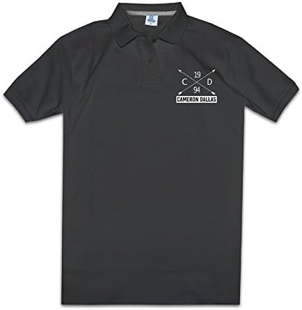 JiSi Five Polo T Shirt For Men - Cameron Dallas Black