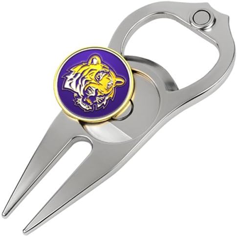 Hat Trick Openers 5-in-1 Divot Tool, Louisiana State Tigers