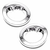 Sizver Chrome fog light covers For 2005-2012 Range Rover Sport