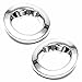 Sizver Chrome fog light covers For 2005-2012 Range Rover Sport