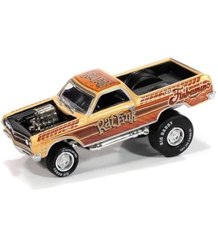 Amazon.com: Auto World - Enclosed Trailer Rat Fink (AWSP106 Hobby