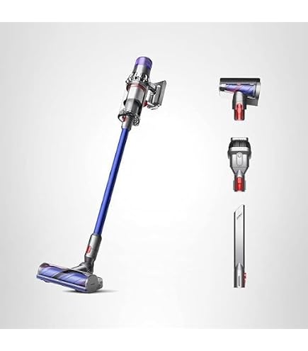 Amazon.com - Dyson V11 Cordless Vacuum Cleaner, Nickel/Blue (Renewed)