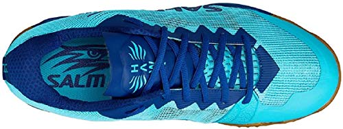 Salming Women's Hawk Shoes Turquoise/Limoges Blue 7.5 - Thumbnail 5