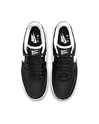 Nike Men's Basketball Shoe, Black White Black