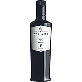 Zahara Extra Virgin Olive Oil from Italy Sicilian Pure EVOO Premium Polyphenol Rich Early Harvest Cold Pressed Multiple Award Winner from Oleificio Guccione | 16.9 fl oz (500ml) Bottle
