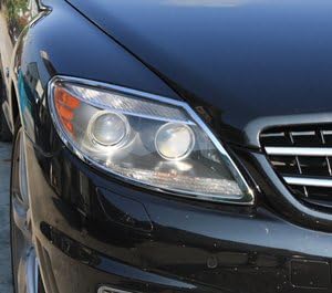 Mercedes CL 63 AMG 2007-2012 Top Quality Headlight Chrome Trim Upgrade