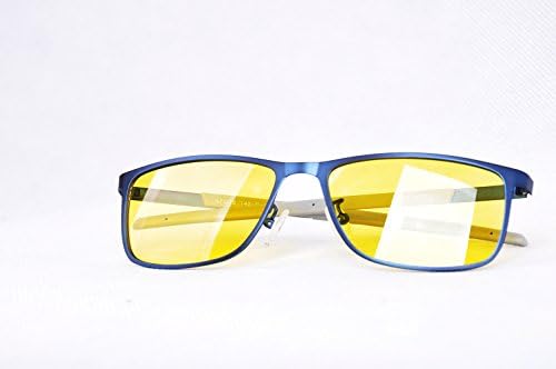 AHT Night Vision Glasses,No Glare Glasses,Night Driving Glasses, Anti Glare from Headlights of Vehicles,Foggy Days Rainy Days for Driving Safety,Unisex
