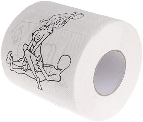 Beautyhua Funny Toilet Paper - Novelty Joke Fun Gift Toilet Paper Sex for Party Game