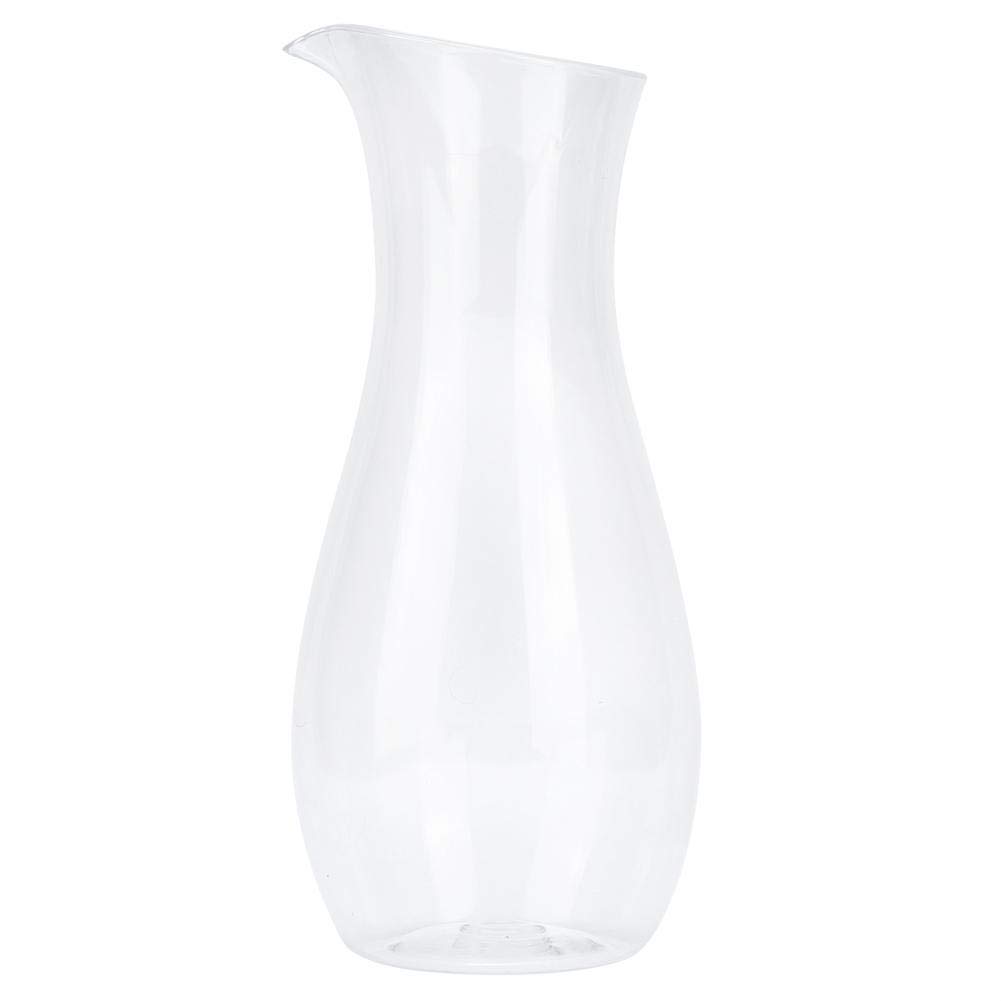 Fdit Transparent Juice Bottle Acrylic Water Jug Container Wine Juice Jug Jug for Home Bar (1100cc)
