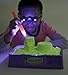 Sand Molds Glow In The Dark Starter Set – 1 lb Glow Play Sand, UV Glasses, Pen Light and Sand Tray