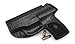 Rounded IWB Holster Fits: Ruger LC9 LC9s LC380 EC9s Holster - RH - Carbon Fiber Black Kydex - Concealment Express - American Made