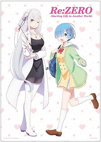 Amazon 一番くじ Re ゼロから始める異世界生活 あま い春がきた どれから食べる C賞 ポスター 単品 アニメ 萌えグッズ 通販