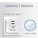 Wall Charger, 3 Pack Magic-T Portable Dual USB Plug Adapter 2 Port 10W/2A Home Travel Power Charger for iPhone 7/6 6s Plus SE, iPad, Samsung Galaxy S6 S7 Edge Android(Black Blue Silver)