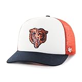 NFL Chicago Bears Women's Glimmer Captain CF Strap Hat, Women's, Orange
