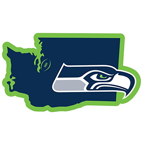 Siskiyou Sports Fan Shop Seattle Seahawks Home State 11 Inch Magnet One Size Team Color - Thumbnail 4