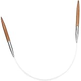ChiaoGoo 2009-6,9-Inch Bamboo Circular Knitting Needles, 6/4mm