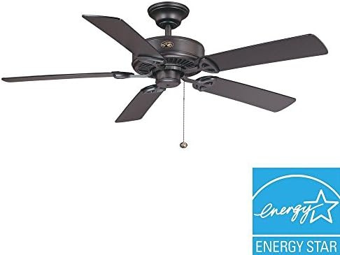Hampton Bay B552qi Ni Farmington 52 In Natural Iron Ceiling Fan