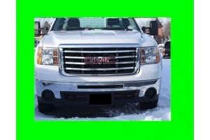 312 Motoring fits GMC Sierra 2007-2010 Chrome Grille Grill KIT 2008 07 08 09 10 2009 1500 2500 3500 SLT SLE Z71 Denali