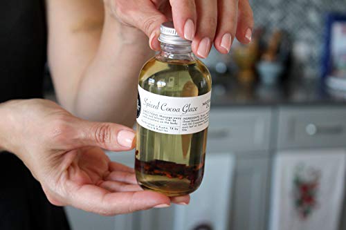 Edible Cocoa Massage Oil with Warming Cinnamon | Relaxing Massage Therapy for Men, Women, Couples | Herb & Root - Thumbnail 2