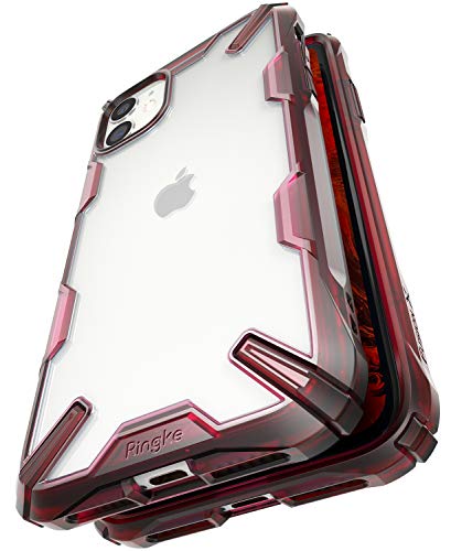 Ringke Fusion-X Designed for iPhone 11 Case Back Cover, [Military Drop Tested] Ergonomic Transparent PC Back TPU Bumper