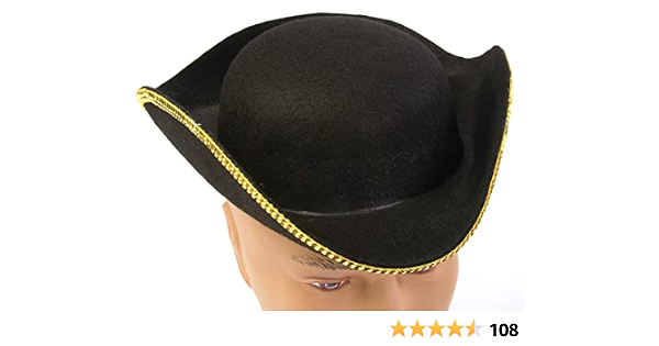 Deluxe Tri Corner Hat 
